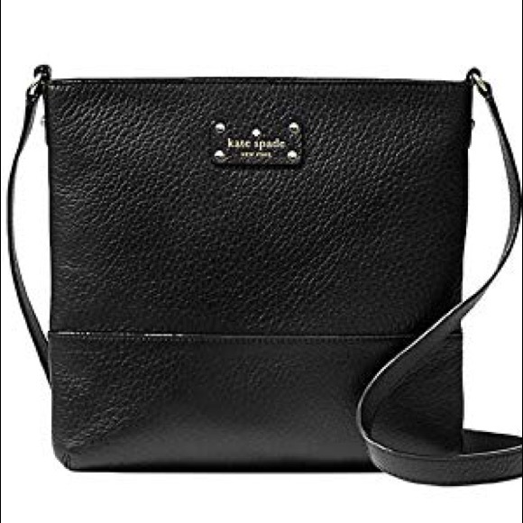 kate spade Handbags - Kate Spade Black Cora Leather Crossbody